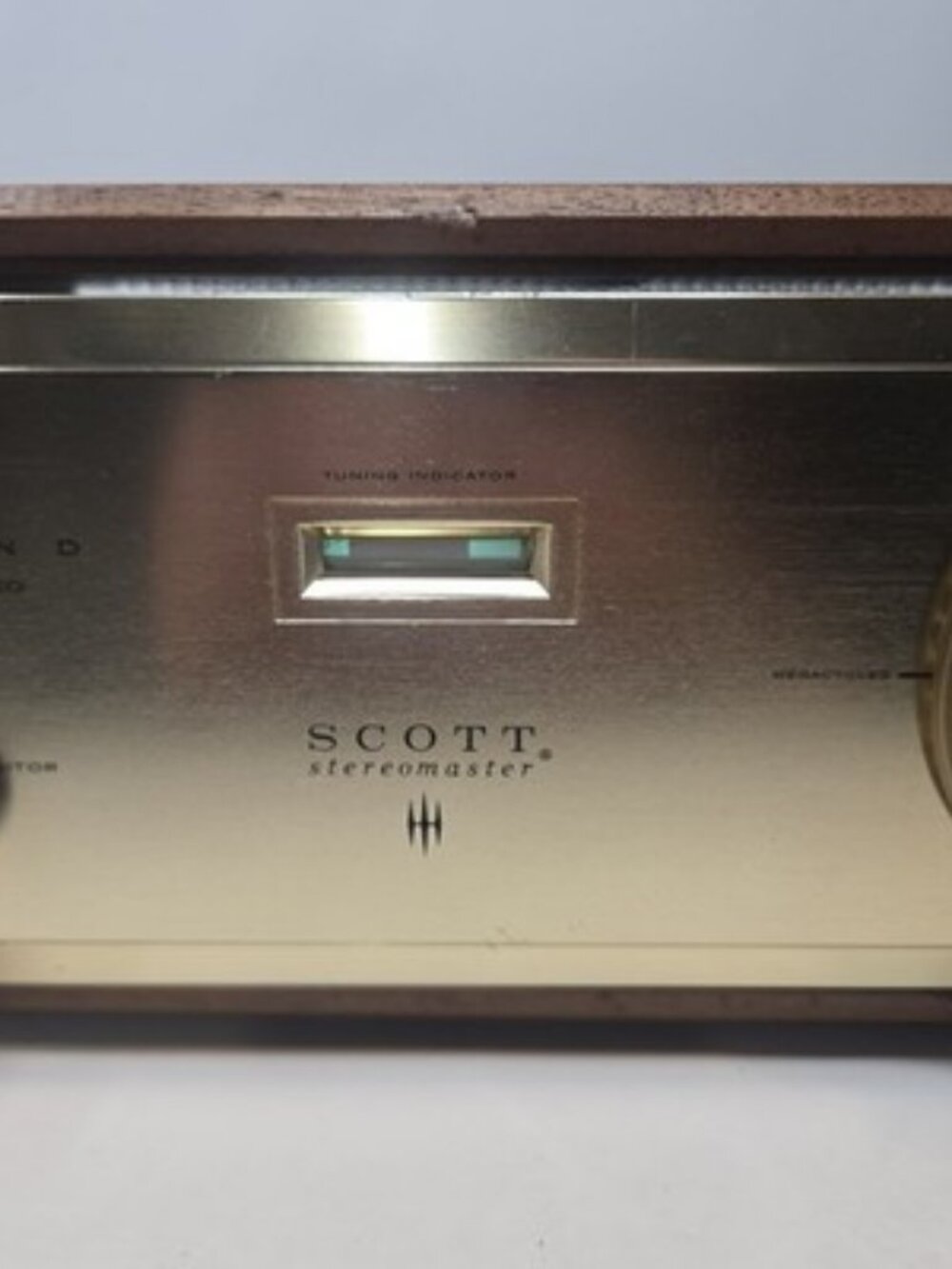 ​Vintage H.H. Scott Type 370 Wideband FM Multiplex Stereo Tube Tuner w/Wood Case